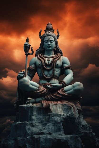 Photo of shiva god | Premium AI-generated image