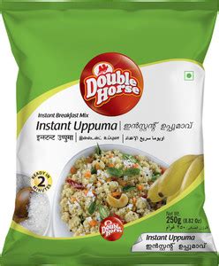 Double Horse Instant Uppuma Mix 250g (Pack of 1)| Instant Breakfast Mix ...