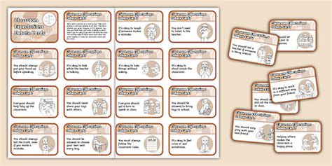 Back to School: Classroom Expectations Debate Cards (KS1)