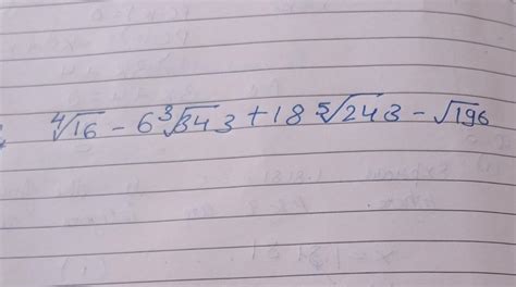 Simplify please.... - Brainly.in