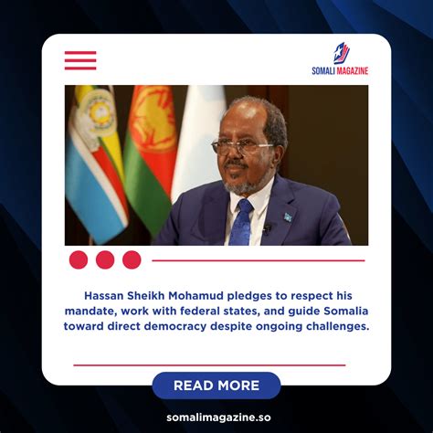 Somali President Vows Elections Will Be Held on Time - Somali Magazine
