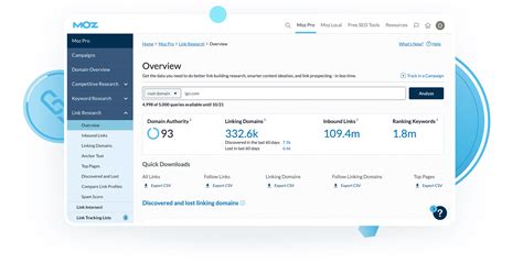 Track a Site in Moz Pro Vector Art