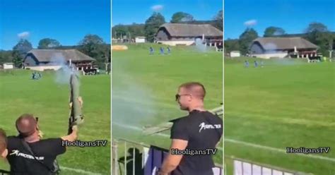 (VIDEO) Uhićen ‘ratnik‘ koji je sa stadiona u Plitvicama zoljom gađao ...