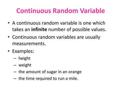 Image result for Discrete or Continuous Random Variable