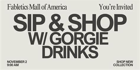 First Look Saturday Sip N Shop at Fabletics Mall of America!, Fabletics ...