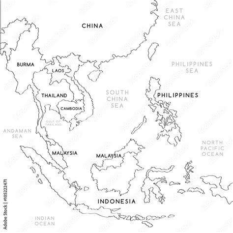 Asia Map Drawing 的图像结果