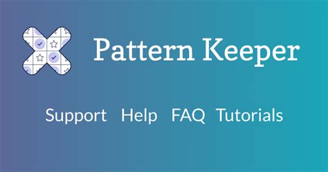 Image result for How to Use Pattern Keeper App