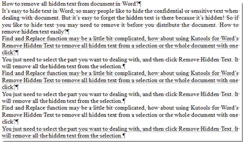 Remove Hidden Objects Word 的图像结果