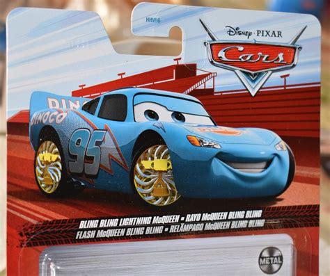Mattel Disney Pixar Cars Bling Bling Lightning McQueen - Blue (Mattel) for sale online | eBay
