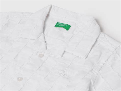 Boys Regular Fit Spread Collar Textured Resort Shirt – United Colors of ...