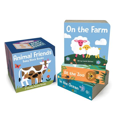Baby Block Books: Animal Friends: Take Babies on a Playful Animal ...