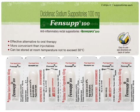 Fensupp Suppository | Order Fensupp Suppository Online at Truemeds