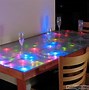 Image result for Glow LED Lights Table