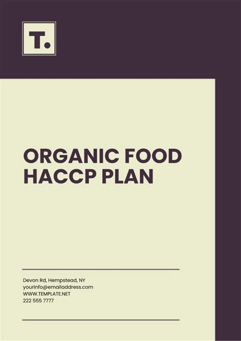 HACCP Plan Examples 的图像结果