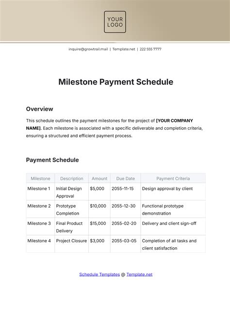 Free Fee Schedule Outline Template to Edit Online