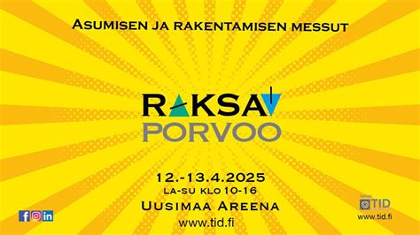 Asumisen ja Rakentamisen messut - Raksa Porvoo, Lapinniementie 27 ...