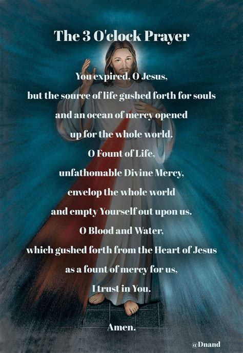 Let us pray this powerful prayer at 3 o clock – Artofit