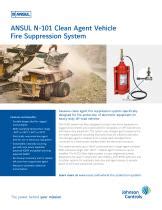 Vehicle fire extinguishing system - A-101 - ANSUL - automatic