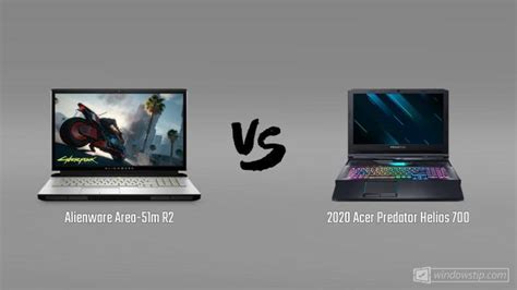 Alienware Area 51M R2 vs Predator Triton 的图像结果