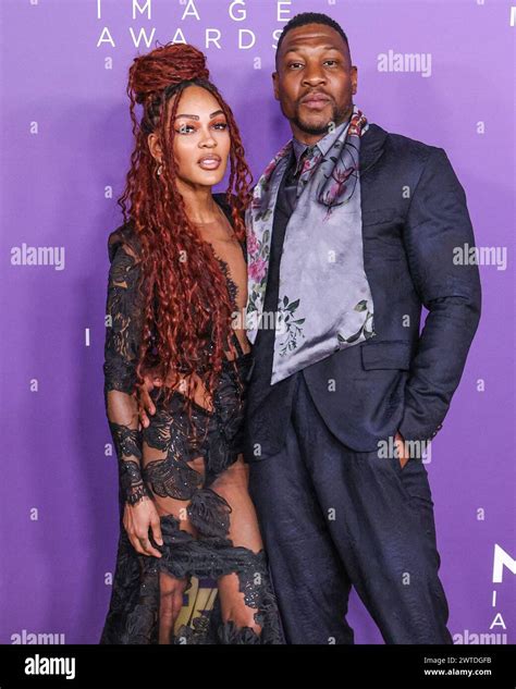 LOS ANGELES, CALIFORNIA, USA - MARCH 16: Meagan Good and boyfriend ...