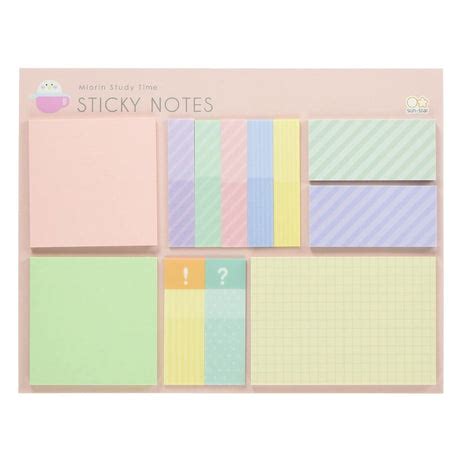 Post It Sticky Notes, Memo Note, Sticky Notes Stationery, Notepad with ...