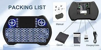 Image result for EasyTone Backlit Mini Wireless Keyboard Receiver Replacement