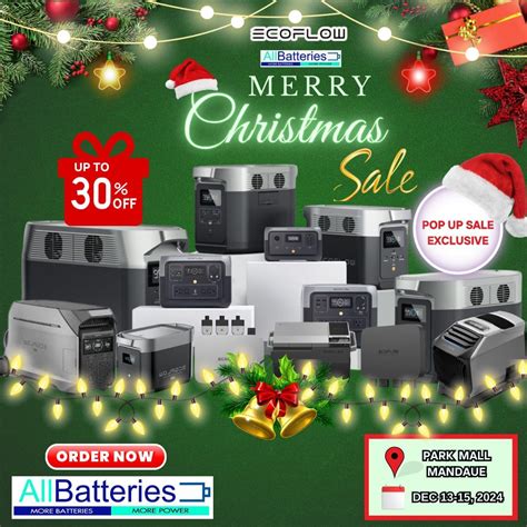 EcoFlow VisMin Pop Up Event, Parkmall, Mandaue, Cebu, 13 December to 15 ...