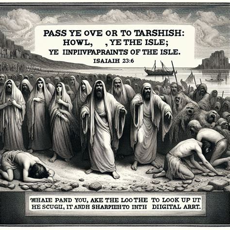 Isaiah 23:6 Devotional: A Call to Reflect: The Lament of Tarshish ...