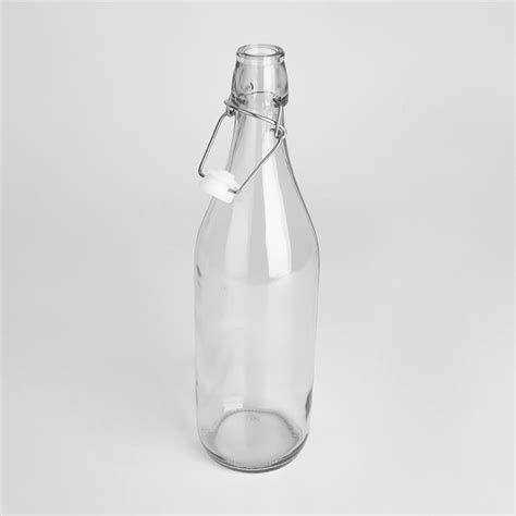 Buy Infinity Ardour Glass Water Bottle with Stopper - 1L from Home ...