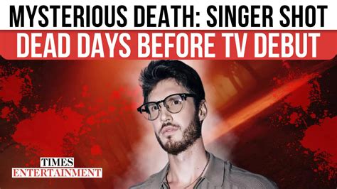 Singer Fede Dorcaz Dead at 29, Fatally Shot Just Days Before Mexican TV ...