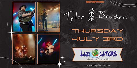 Tyler Braden at Lazy Gators 7/3 in Lake Ozark, Lazy Gators, Lake Ozark ...