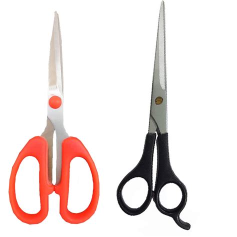 JAGTEK Scissor For Hair Cutting Scissors (Set of 2) Scissors (Set of 02 ...