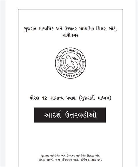 STD 10 STD 12 ART AND SCIENCE JAVANVAHI NA ADARSH NAMUNA - Quality ...