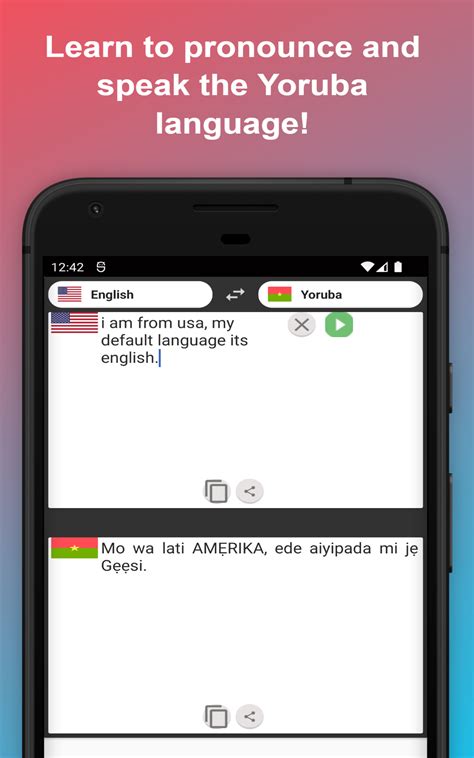 English to Yoruba Translator to Translate to for Free on Telephone and ...