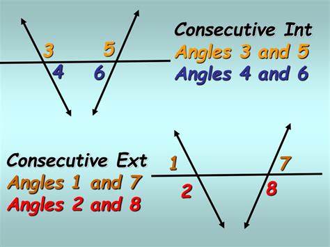 PPT - PARALLEL LINES, TRANSVERSALS AND SPECIAL ANGLES PowerPoint ...