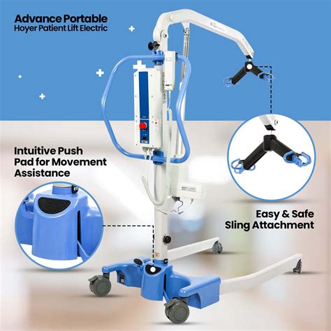 Joerns Advance-E 340 Portable Hoyer Lift | Shop Orthopedic ...