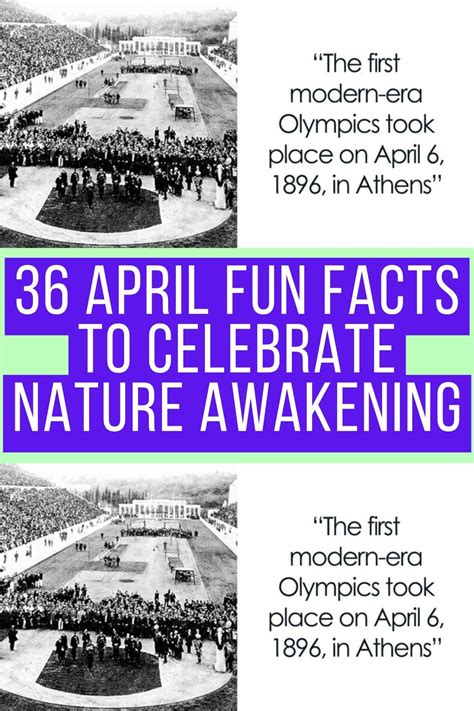36 april fun facts to celebrate nature awakening – Artofit