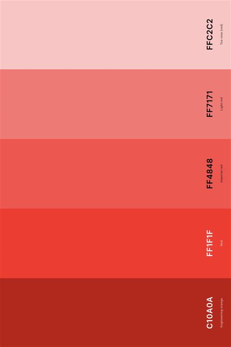 Image result for Red Color Hex Code