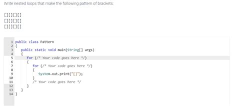 Image result for Nested Loops Java Number Pattern