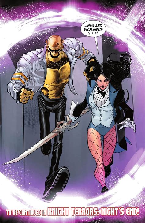 Hex & Drugs & Rock'n'Roll? Zatanna with Robot Man or John Constantine?