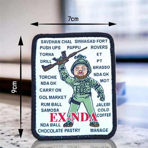 Shop Exclusive NDA Army Jacket Patches With Velcro Online – MILITARY ...