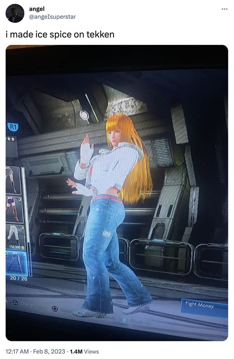 Ice Spice in Tekken | Ice Spice | Know Your Meme