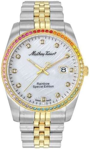 Mathey-Tissot Stainless Steel White Dial Analog Watches for Men ...