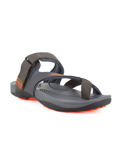 Sparx Men Grey Comfort Sandals - Price History