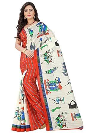 Anni Designer Silk Saree with Blouse Piece (AD-Deisgn-297_Red_Free Size ...