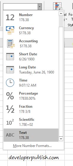 Image result for How to Add Decimals to Text Format in Excel