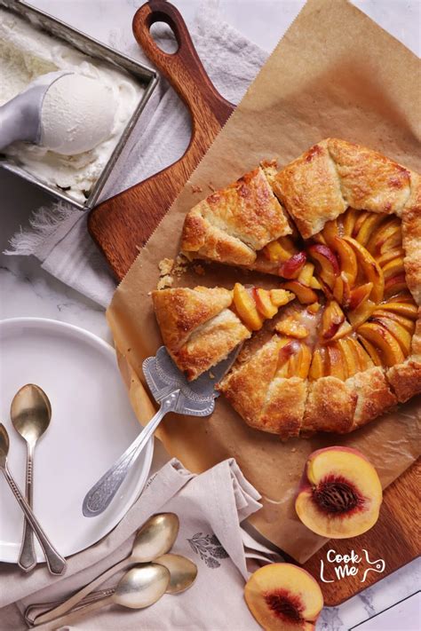Peach Galette Recipe - Easy Step-by-Step Guide | COOK.ME