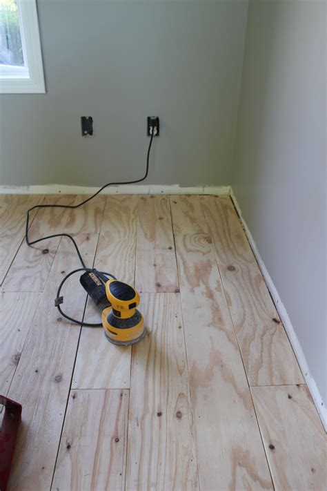 Plywood Sheet Flooring Ideas