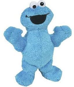 Hasbro Micro Plush Pal Cookie Monster Figure - 2.9 inch - Micro Plush ...