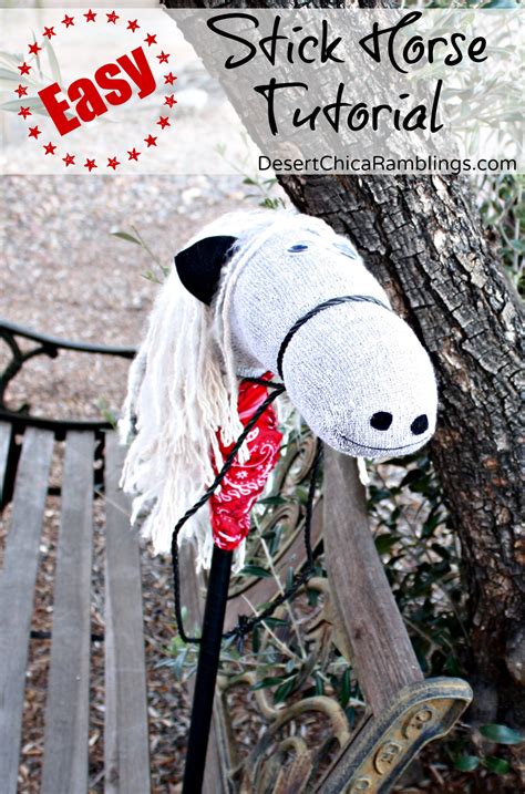 DIY Stick Horse Tutorial - Desert Chica